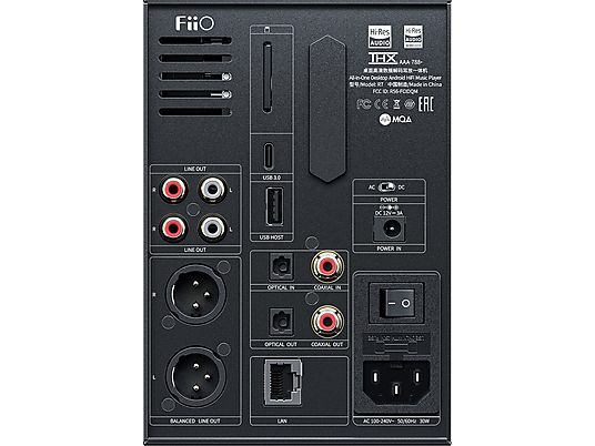 FIIO R7 - Desktop-Musik-Player (Schwarz)