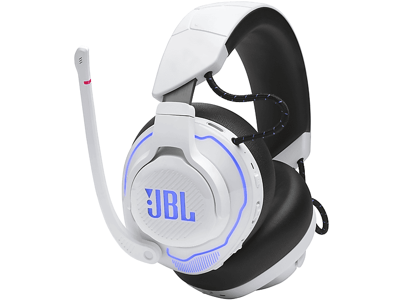 JBL Quantum 910 P für Playstation 4 & 5, Kabelloses, Over-ear Gaming Headset Bluetooth Weiß