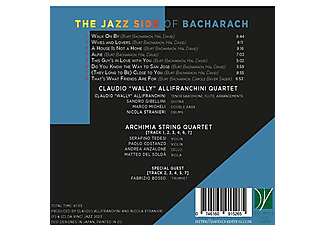 Claudio "Wally" Allifranchini Quartet/Archimia SQ - The Jazz Side of Bacharach  - (CD)