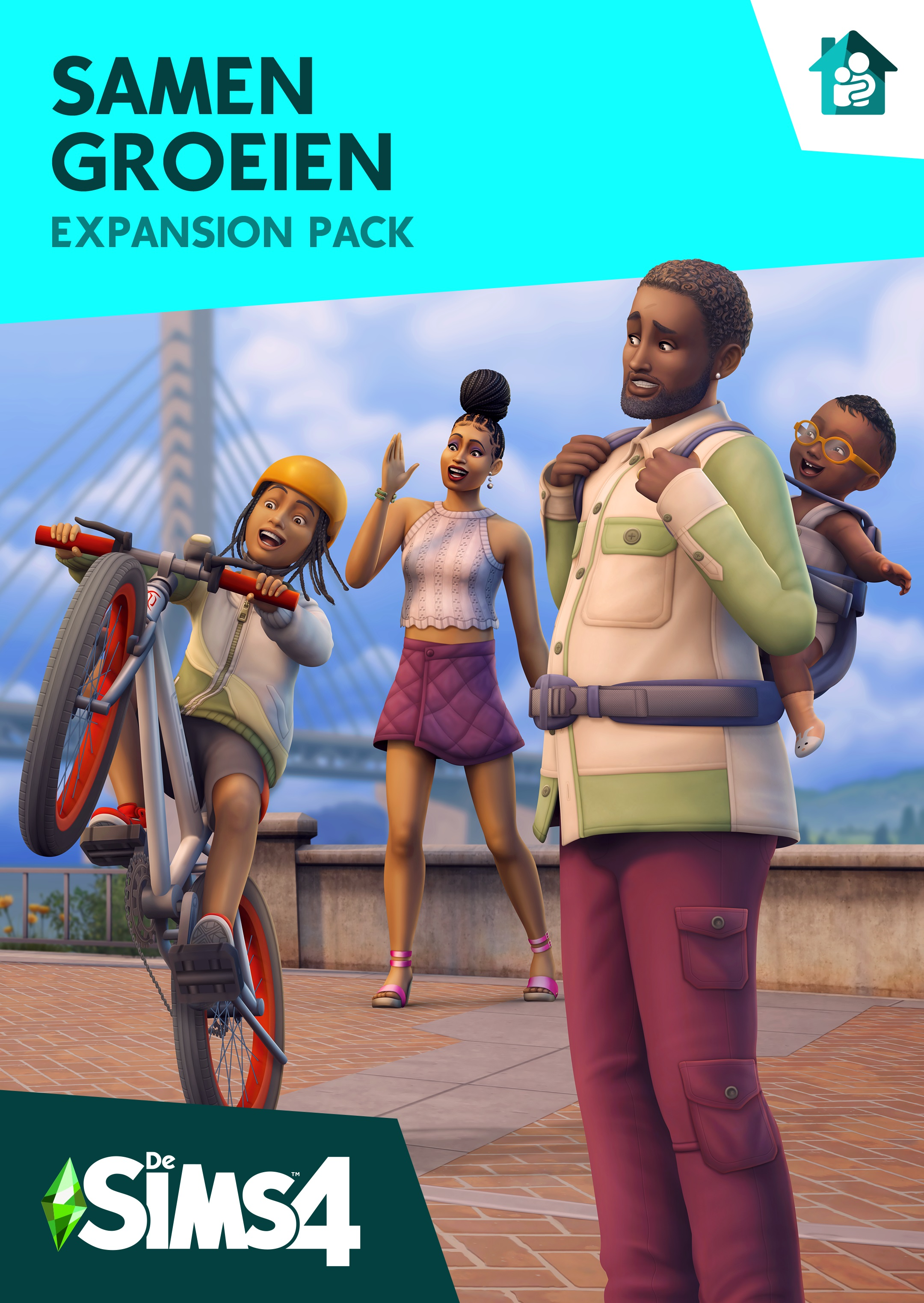 De Sims 4: Samen Groeien (Add-On) (Code in a Box) | PC/MAC