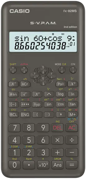 CASIO FX-82MS-2 tudományos számológép