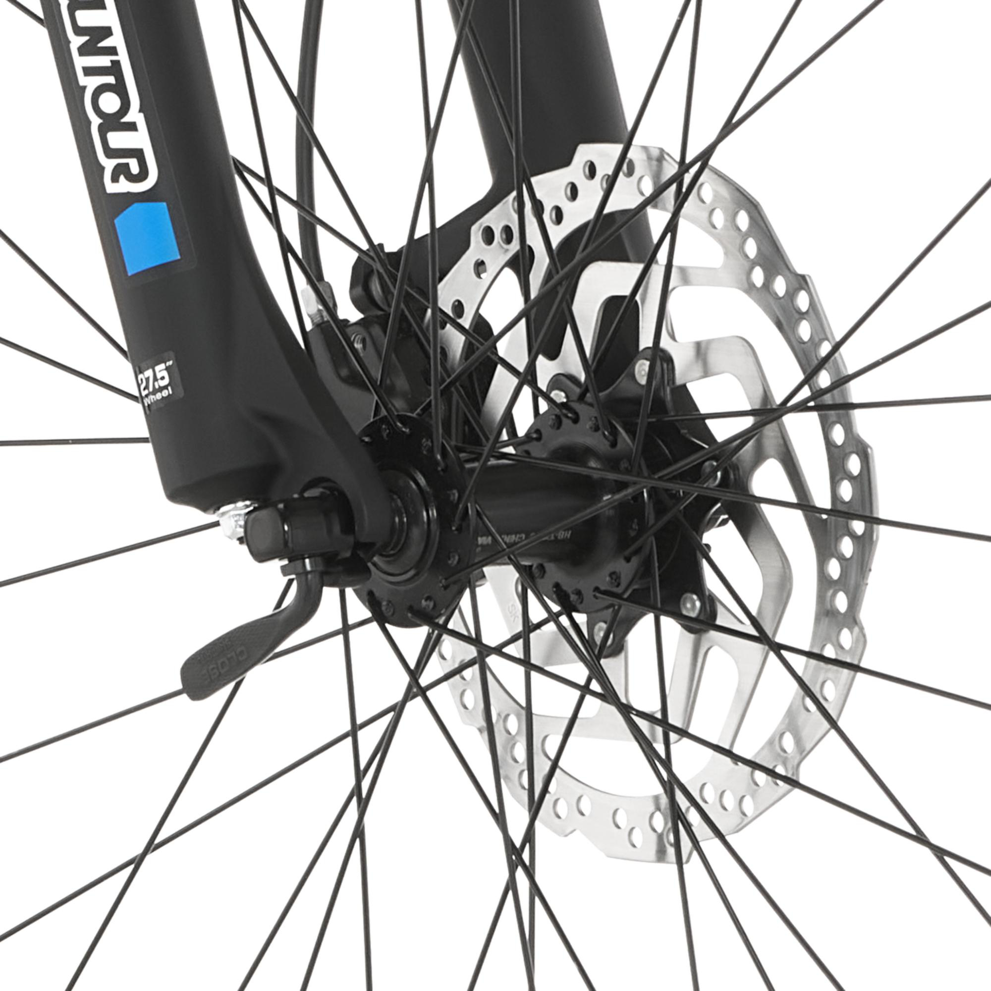 FISCHER Montis EM 1726 Mountainbike (Laufradgröße: 27,5 Zoll, Rahmenhöhe: 48 cm, Unisex-Rad, 557 Wh, Schwarz)