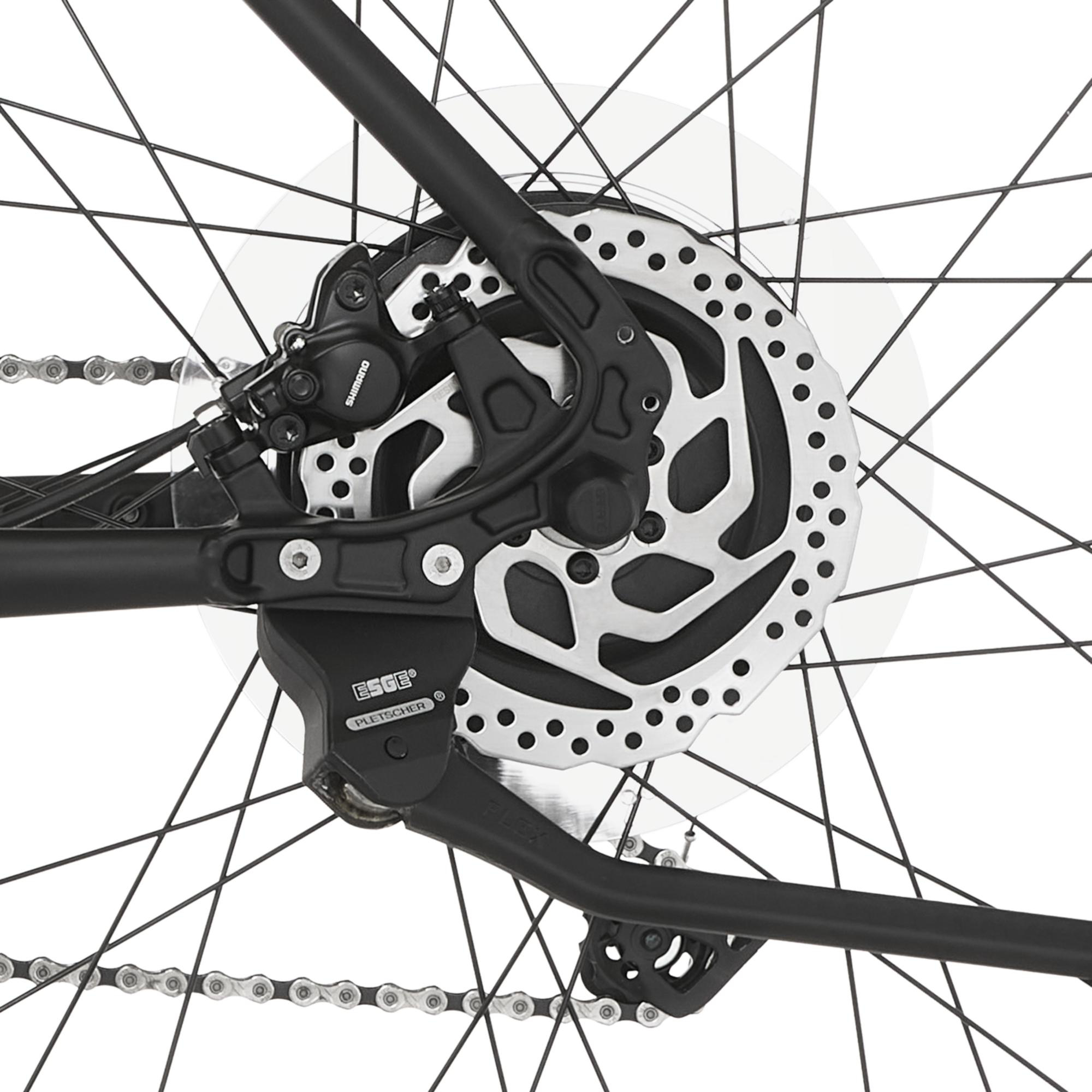 FISCHER Montis EM 1726 Mountainbike (Laufradgröße: 27,5 Zoll, Rahmenhöhe: 48 cm, Unisex-Rad, 557 Wh, Schwarz)