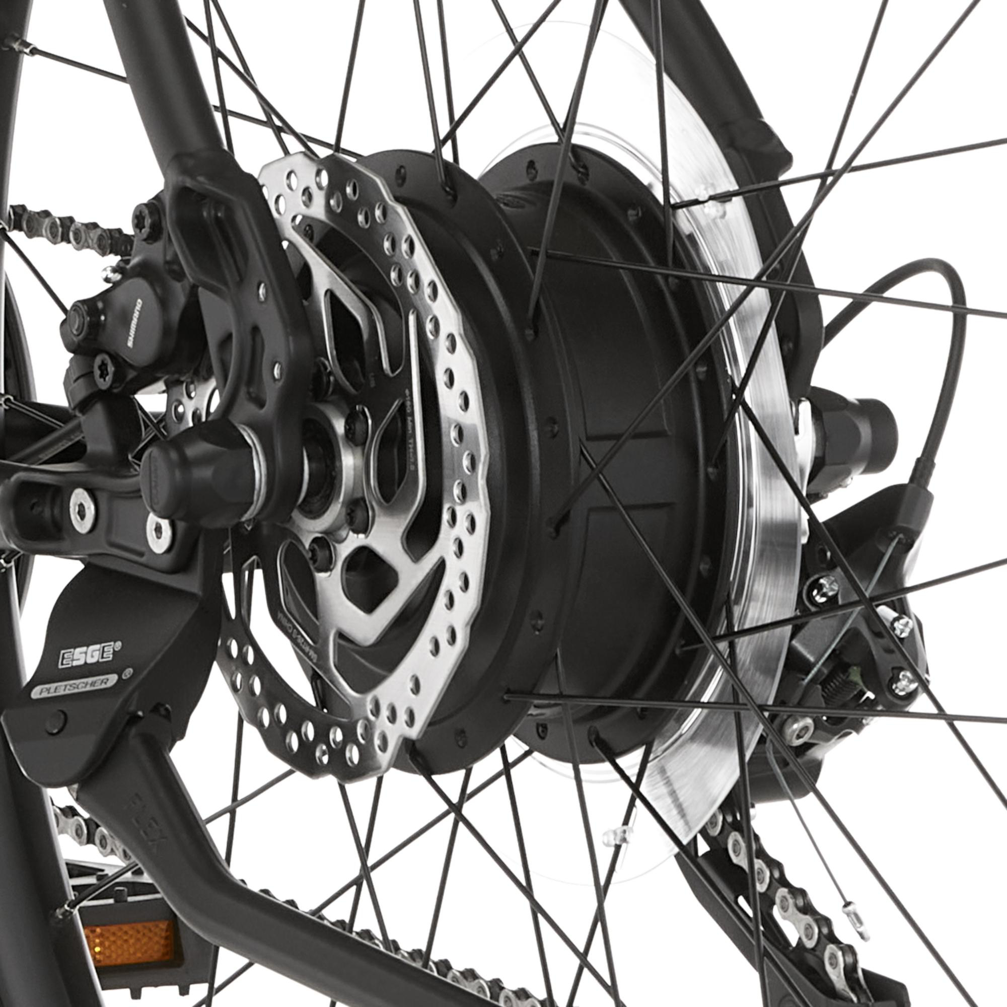 FISCHER Montis EM 1726 Mountainbike (Laufradgröße: 27,5 Zoll, Rahmenhöhe: 48 cm, Unisex-Rad, 557 Wh, Schwarz)
