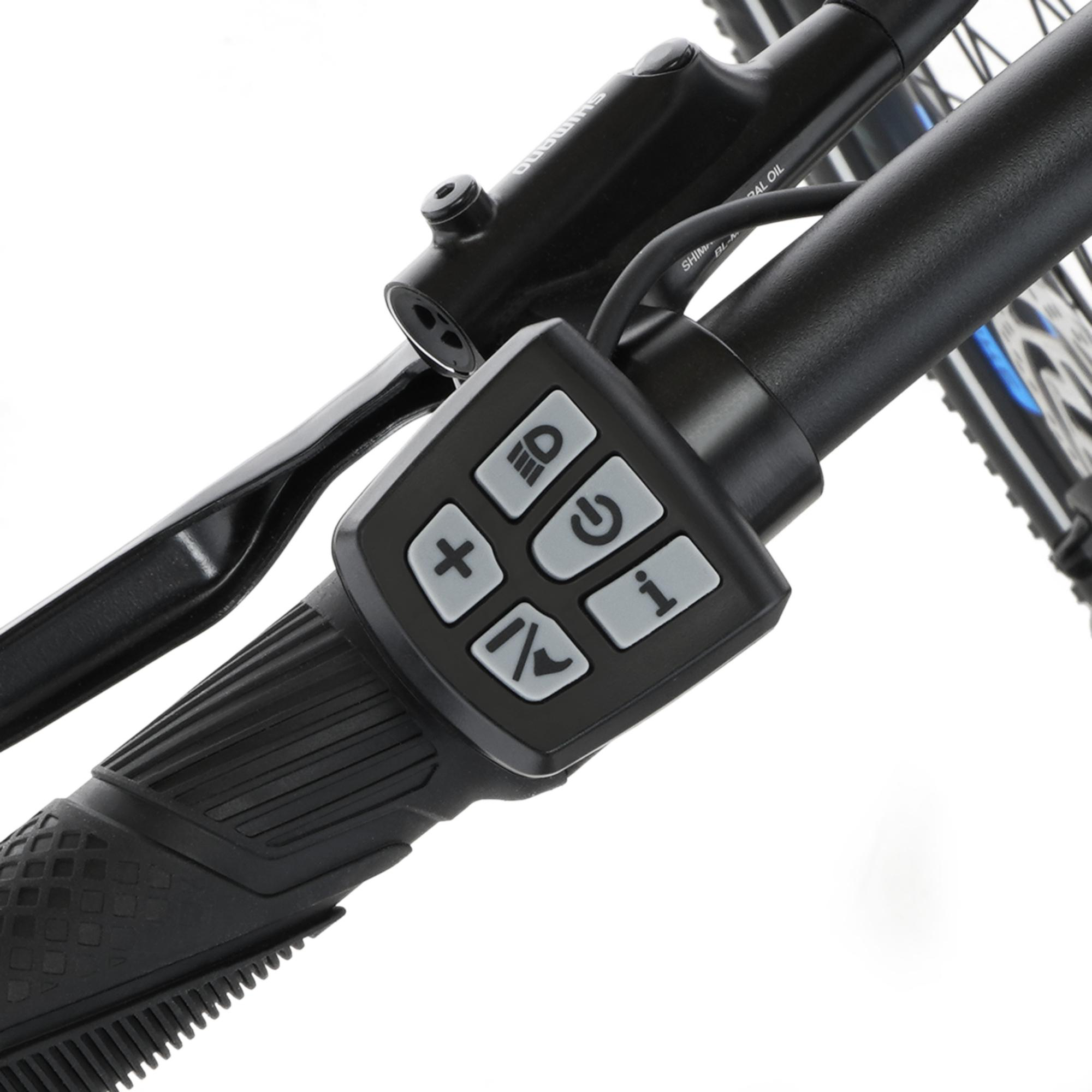 FISCHER Montis EM 1726 Mountainbike (Laufradgröße: 27,5 Zoll, Rahmenhöhe: 48 cm, Unisex-Rad, 557 Wh, Schwarz)