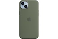 APPLE Funda de silicona con MagSafe para el iPhone 14 Plus, Verde oliva