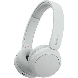 SONY WH-CH520 - Bluetooth Kopfhörer (On-ear, Weiss)