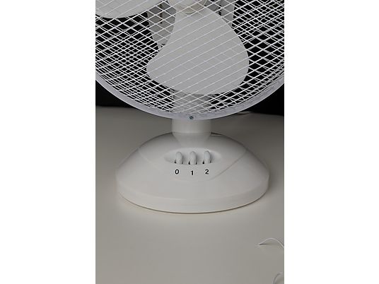 OK OTF 23223 W - Ventilatore da tavolo (Bianco)