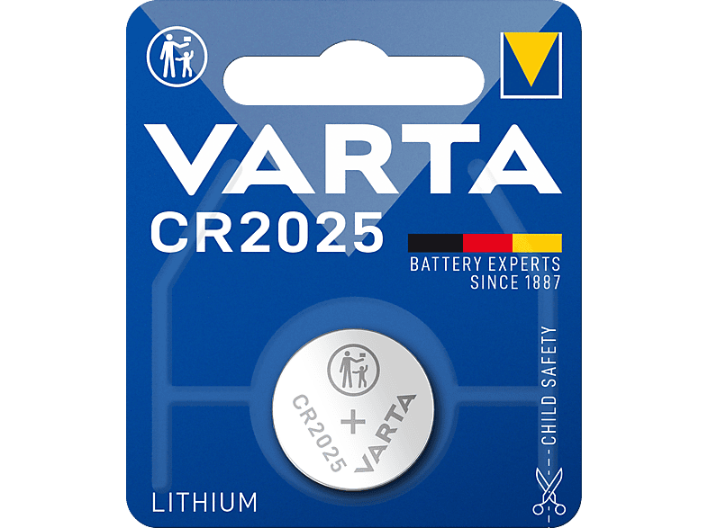 VARTA CR2025 gombelem 1 db (6025101401)