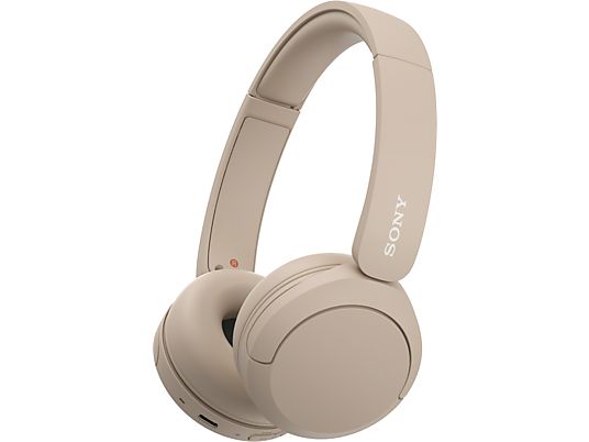 SONY WH-CH520 - Cuffie Bluetooth (On-ear, Beige)