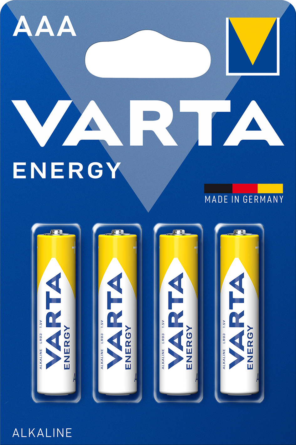 VARTA Energy mikro/ AAA/ LR03 alkáli elem, 4 db (4103229414)
