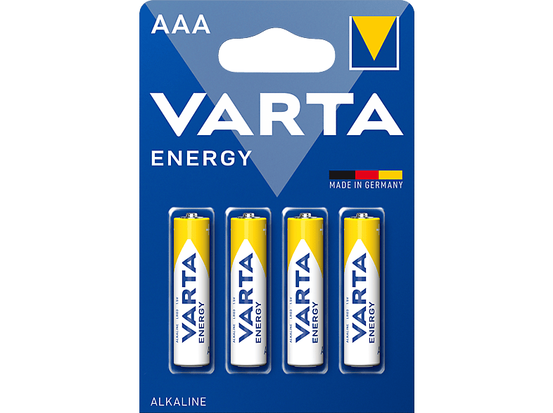 VARTA Energy mikro/ AAA/ LR03 alkáli elem, 4 db (4103229414)