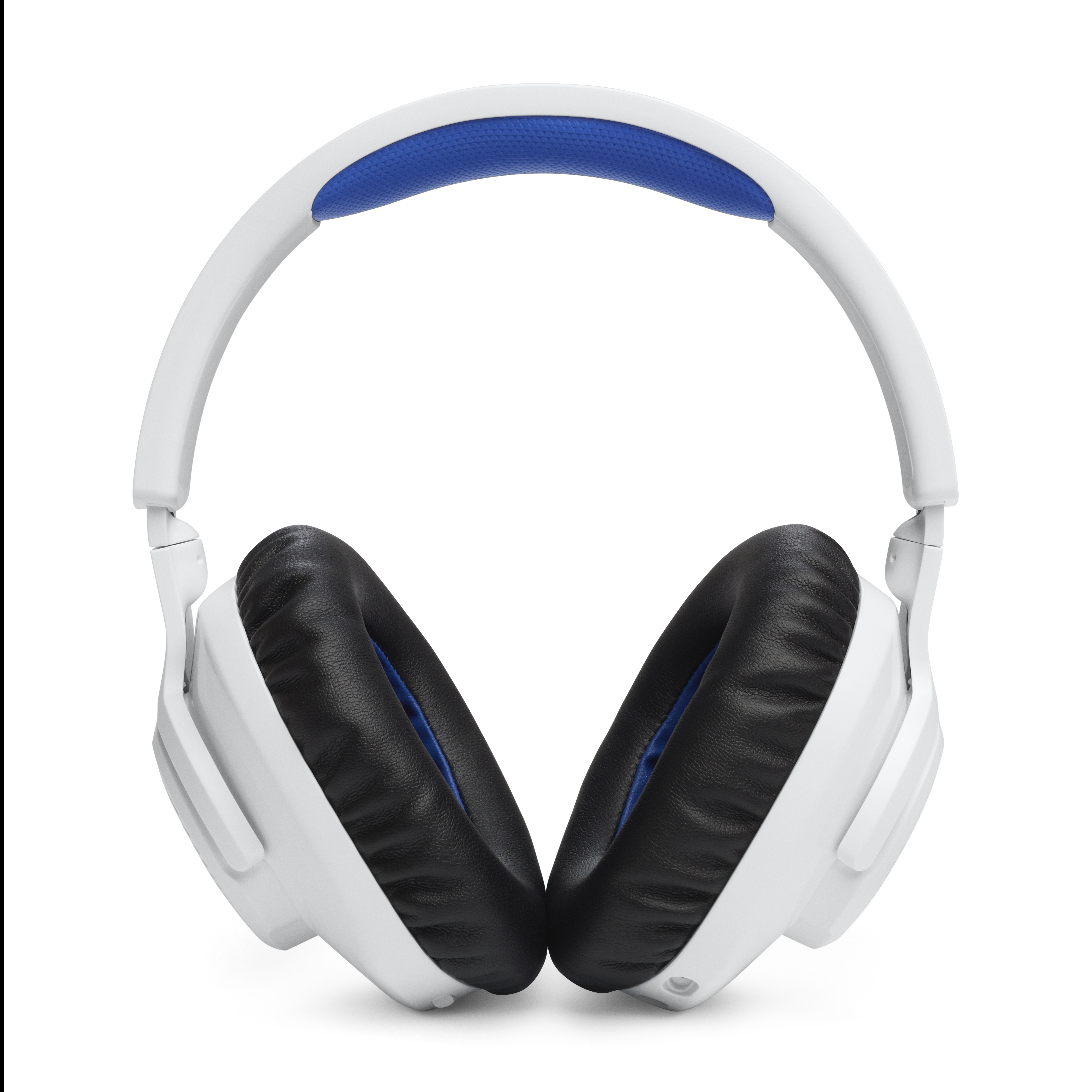 JBL Quantum Bluetooth WL 360P White/Blue, Weiß/Blau Gaming Headset Over-ear