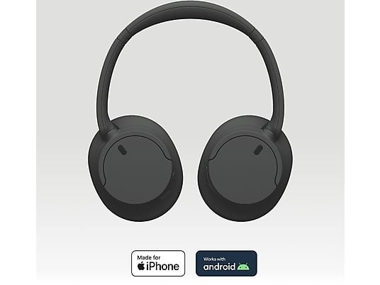 SONY WH-CH720N - Cuffie Bluetooth con cancellazione del rumore (Over-ear, Nero)