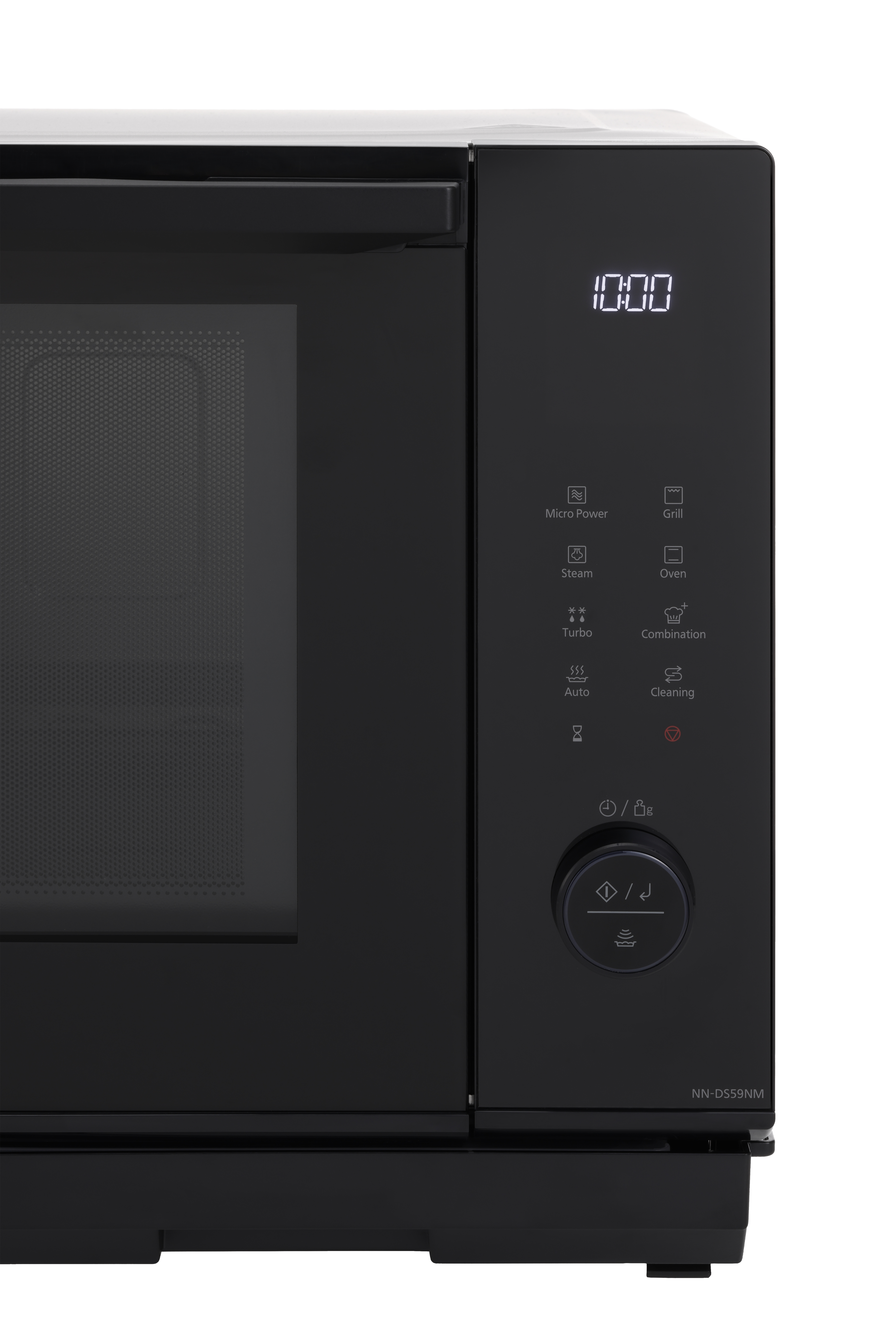 PANASONIC NN-DS59NMETG, Mikrowelle (1000 Watt, Grillfunktion & Dampffunktion)