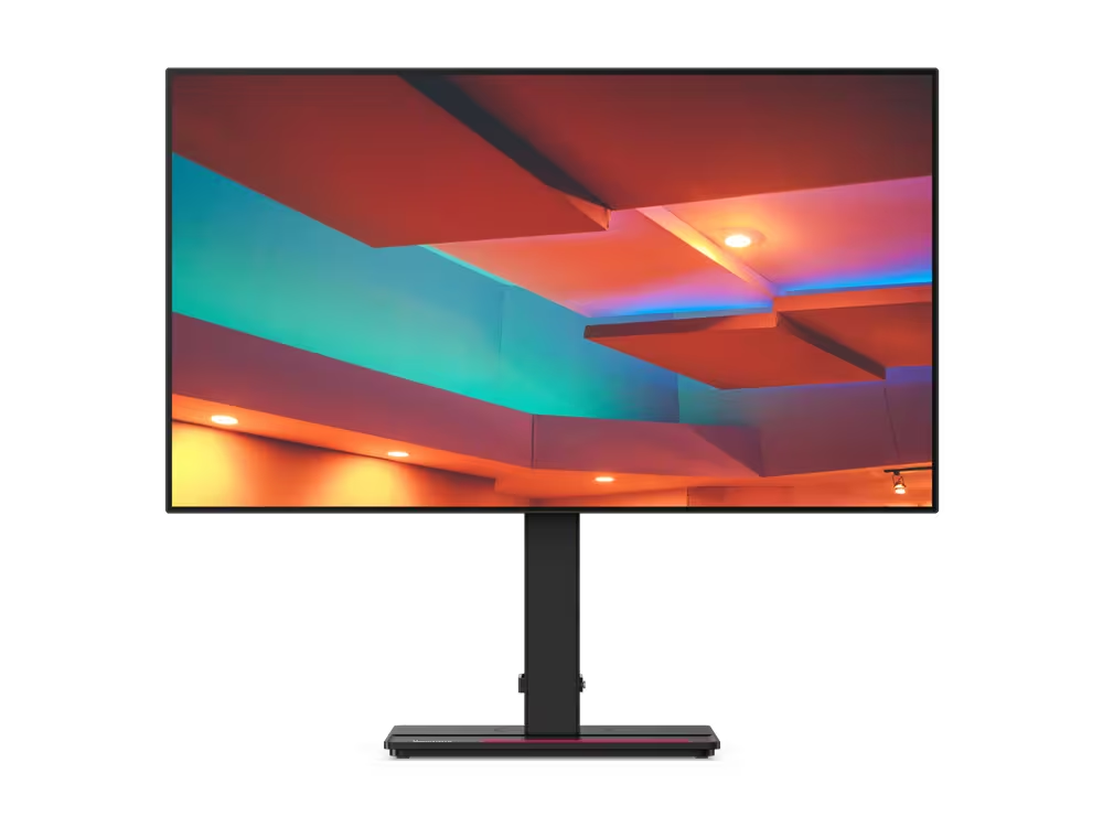 Monitor - Lenovo ThinkVision P27h-20 Profesional, 27 " WQHD, 4 ms, 60 Hz, 1x USB-C 3.1 , 1x HDMI® 1.4; 1x DisplayPort™ 1.2, 4x USB 3.1 Gen 1, Negro