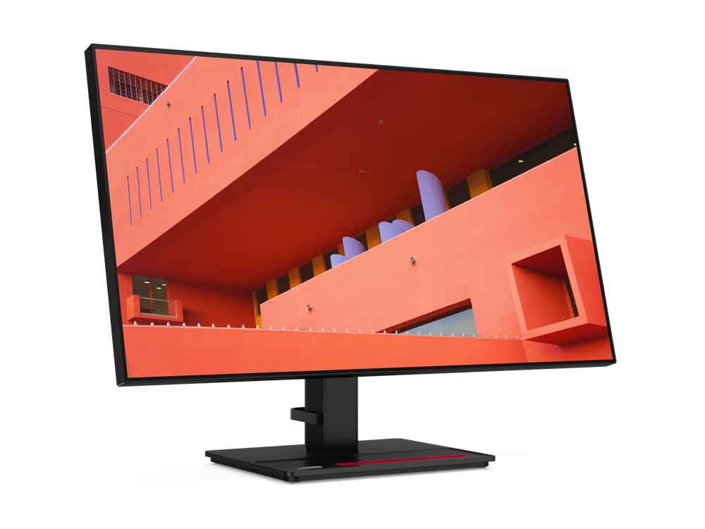 Monitor - Lenovo ThinkVision P27h-20 Profesional, 27 " WQHD, 4 ms, 60 Hz, 1x USB-C 3.1 , 1x HDMI® 1.4; 1x DisplayPort™ 1.2, 4x USB 3.1 Gen 1, Negro
