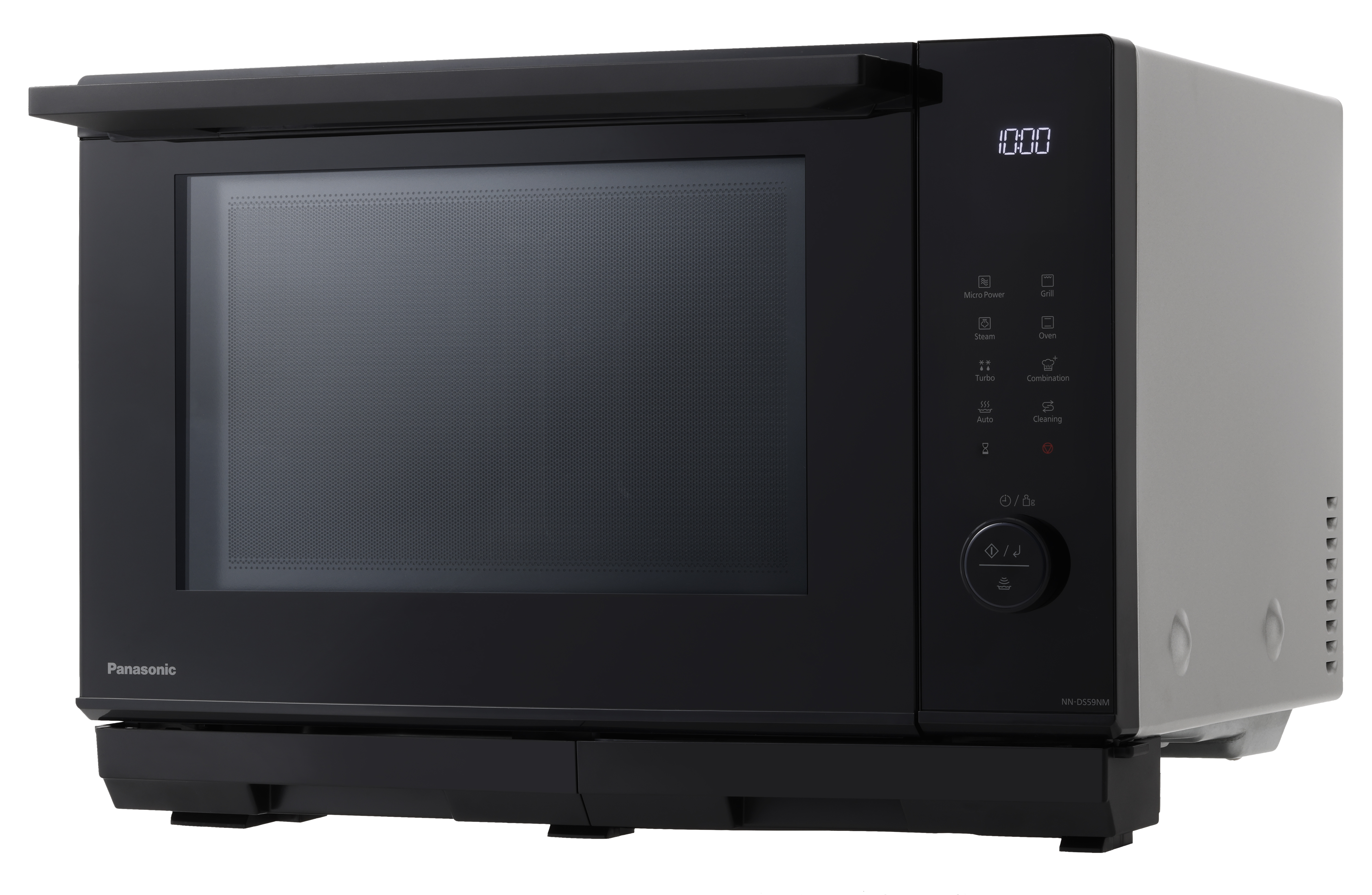 PANASONIC NN-DS59NMETG, Mikrowelle (1000 Watt, Grillfunktion & Dampffunktion)