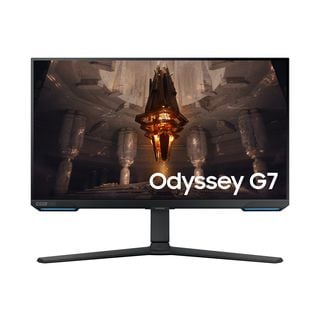 Monitor gaming - Samsung Odyssey G7 LS28BG700EPXEN, 28",4K UHD, 1 ms, 144 Hz, USB, Bluetooth, Negro