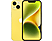 APPLE IPHONE 14 128 GB Sárga Kártyafüggetlen Okostelefon