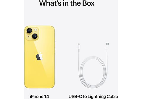 APPLE iPhone 14 5G 128 GB Yellow (MR3X3ZD/A)