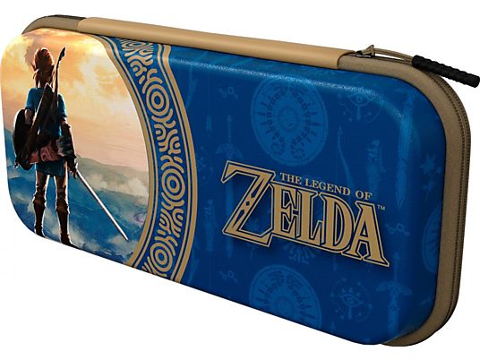 PDP Travel Case - The Legend of Zelda: Hyrule - Custodia per il trasporto (Blu/Marrone)