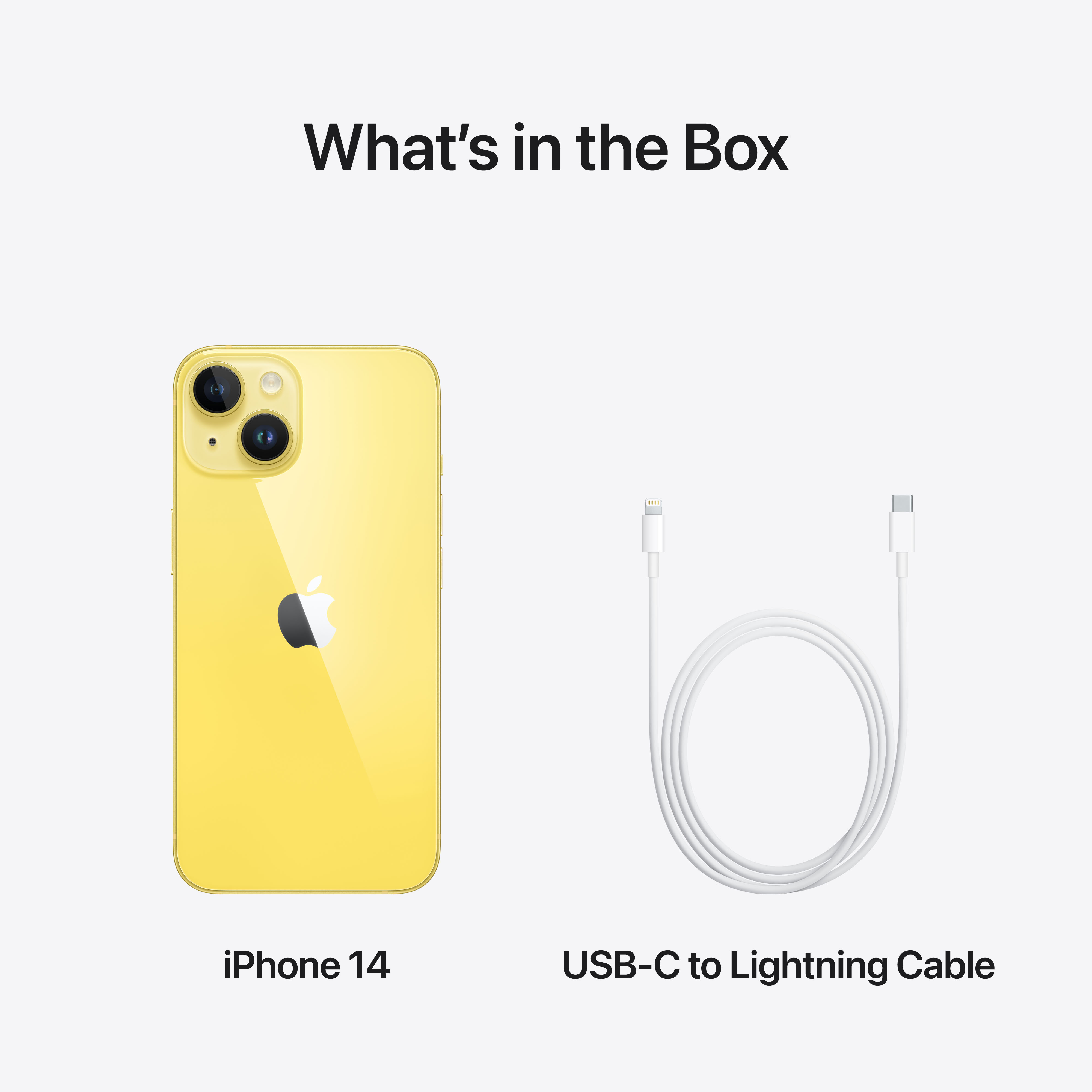 APPLE iPhone 14 - Smartphone (6.1 ", 256 GB, Yellow)