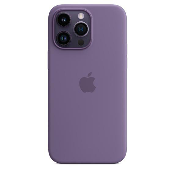 APPLE Silikon Case mit MagSafe, Backcover, Apple, iPhone 14, Iris