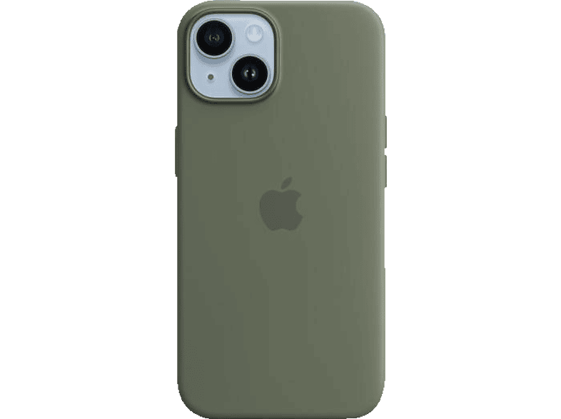 Oliv mit Backcover, MagSafe, Apple, 14, Case APPLE Silikon iPhone