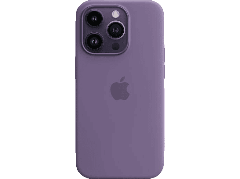 APPLE Silikon Case mit MagSafe, Backcover, Apple, iPhone 14 Pro, Iris