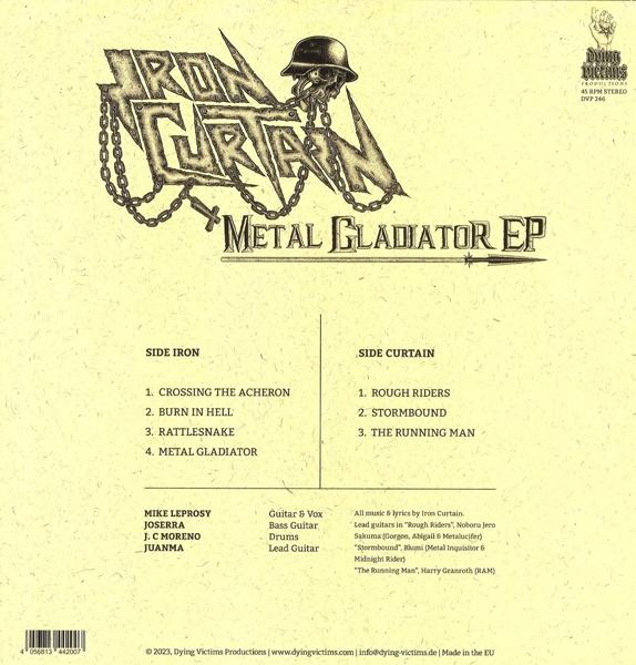Iron Curtain - Metal Gladiator  - (Vinyl)