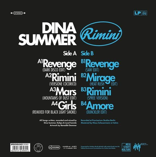 Dina Summer - Rimini (Versioni Discoteca/White - Vinyl) (Vinyl)