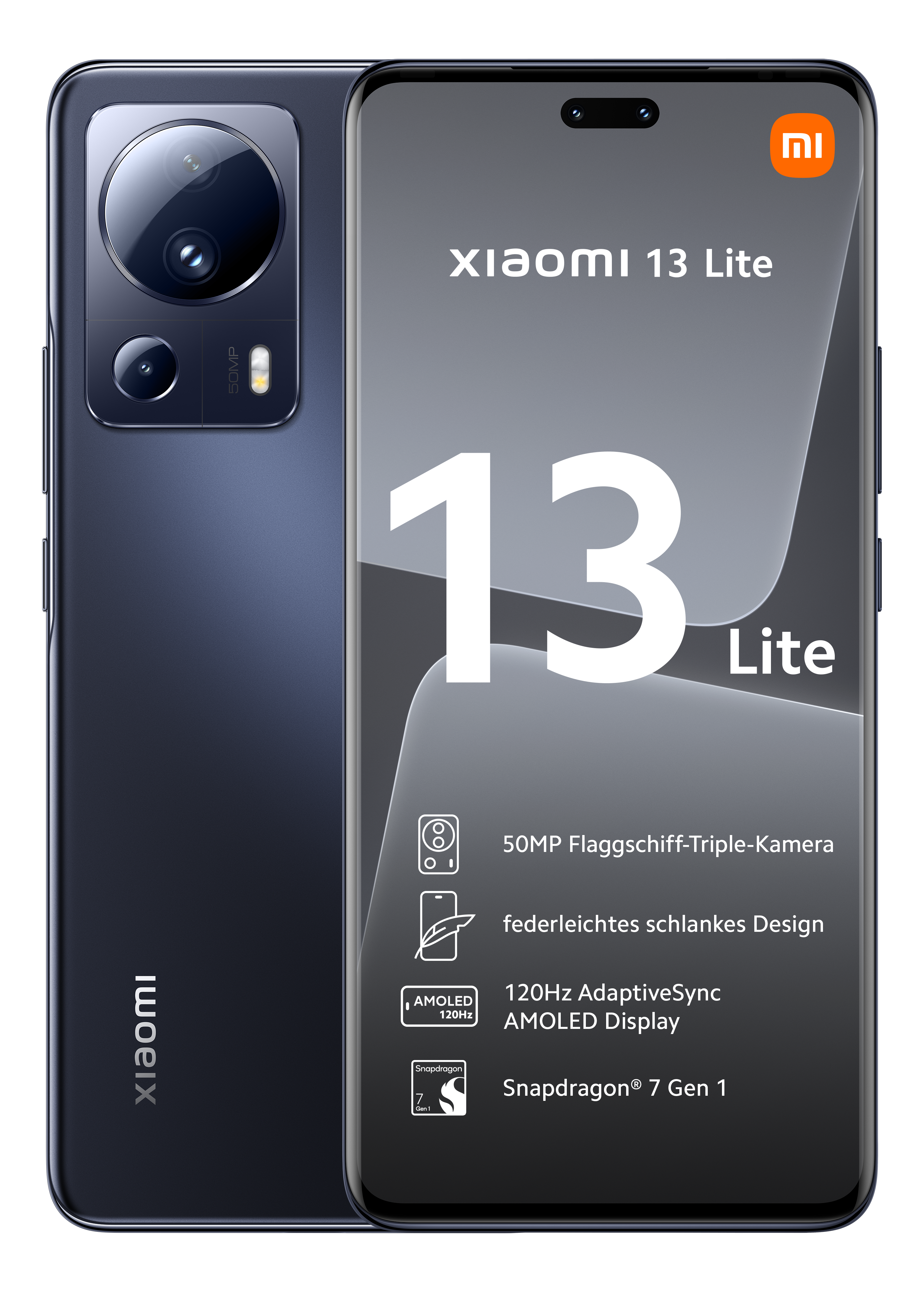 XIAOMI 13 Lite - Smartphone (6.55 ", 128 GB, Noir)