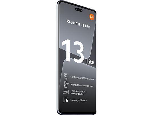 XIAOMI 13 Lite - Smartphone (6.55 ", 128 GB, Noir)