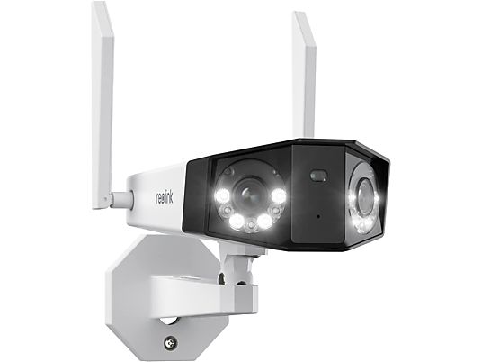 REOLINK Duo 2 WiFi - Caméra de surveillance (HDR 4K, Standard : 4608 x 1728 (8,0 mégapixels) à 20 FPS)