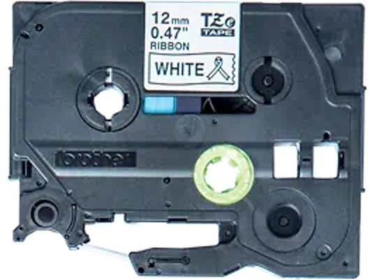 BROTHER TZe-R231 - Cassette à ruban textile (Noir sur Blanc)