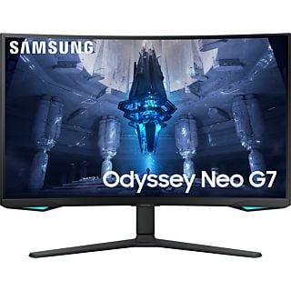 Monitor gaming - Samsung Odyssey G7 LS32BG750NPXEN, 32", UHD 4K, 1 ms, 165 Hz, HDMI 2.1, USB, Negro
