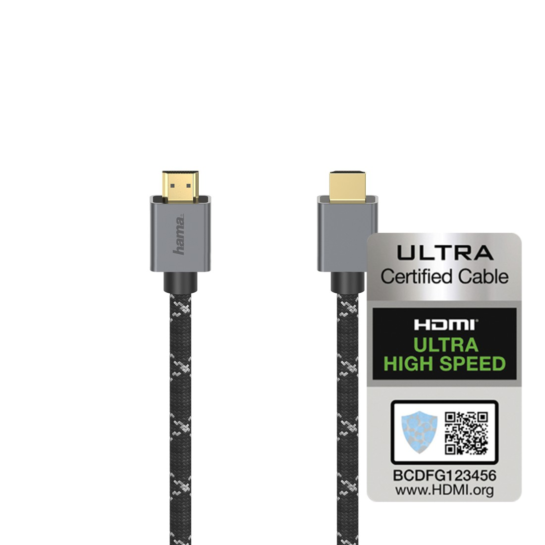 Un cargador gris con un puerto USB y USB-C y dos clavijas metálicas.