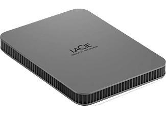 LACIE STLP5000400 Mobile Drive 2TB 2.5" Extern Hårddisk - Grå