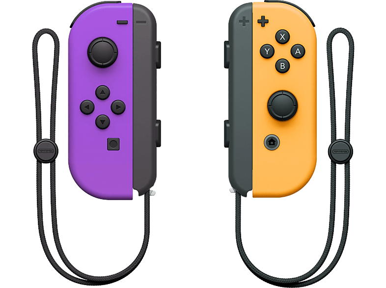 Mando Nintendo Switch - Joy-Con Set, Switch, Izquierda y Derecha, Vibración HD, Naranja morado