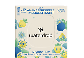 WATERDROP Microdrink Sky 12er, Ananaserdbeere - Passionsfrucht - Kaktusfeige