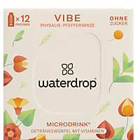 WATERDROP Microdrink Vibe 12er, Physalis - Rosmarin - Pfefferminze