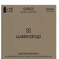 WATERDROP Microdrink Oro 12er, Mango - Guayusa - Guave