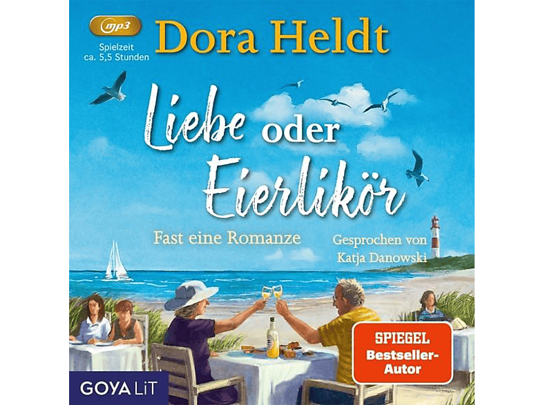 Danowski,Katja/Heldt,Dora - Liebe oder Eierlikör-Fast eine Romanze (Sommerkr  - (MP3-CD)