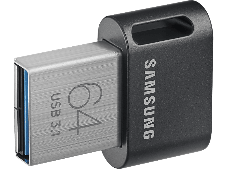 SAMSUNG Fit Plus USB 3.1 pendrive, 64 GB, fekete (MUF-64AB/APC)