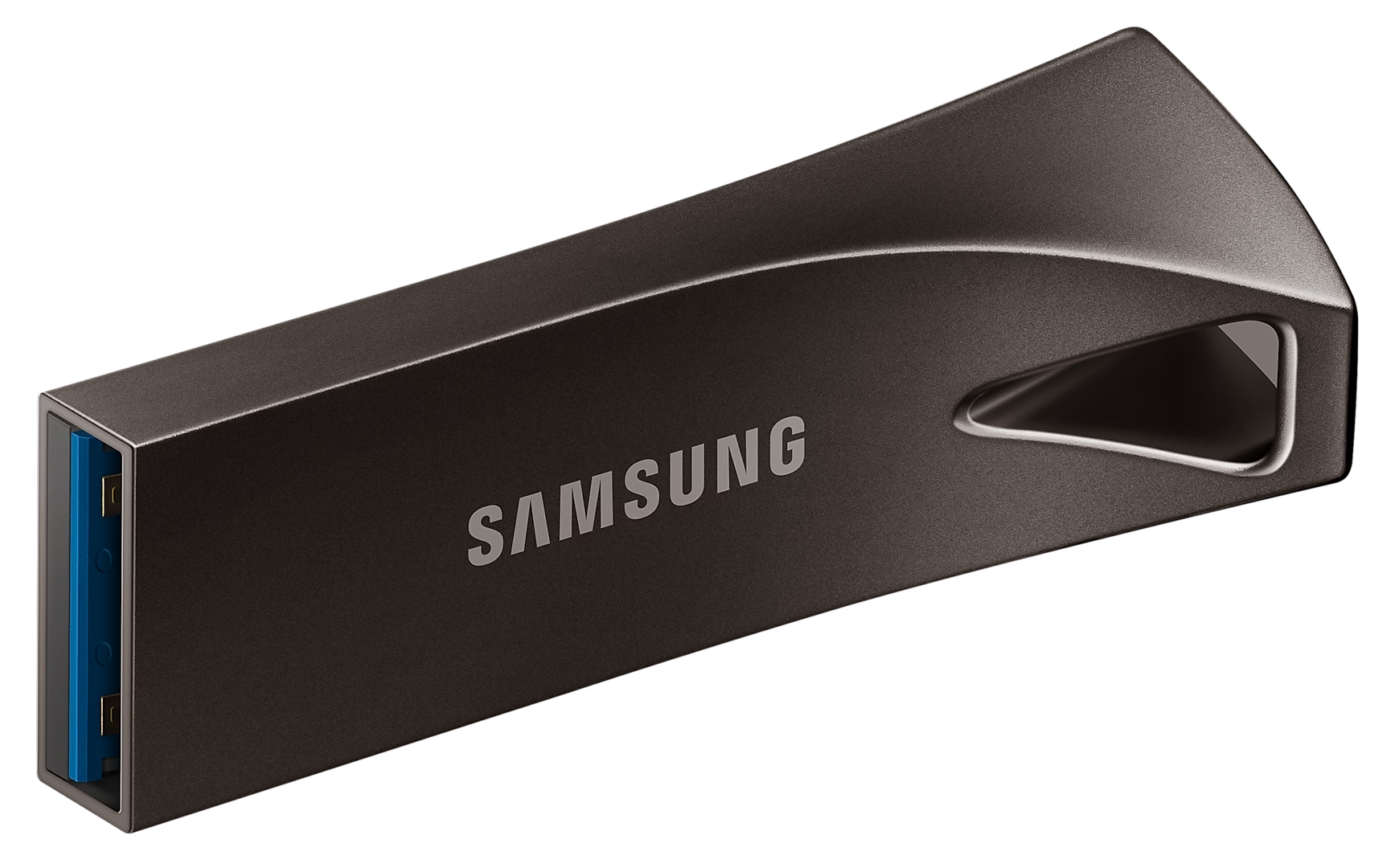 SAMSUNG Bar Plus USB 3.1 pendrive, 64 GB, titánszürke (MUF-64BE4/APC)