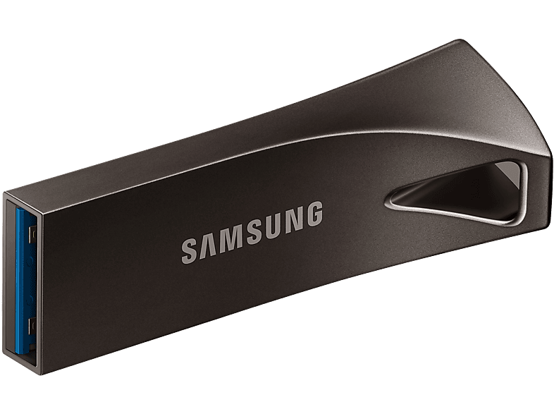 SAMSUNG Bar Plus USB 3.1 pendrive, 256GB, titánszürke (MUF-256BE4/APC)