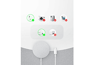 ANKER PowerWave Select+ Magsafe Kablosuz Manyetik Şarj Cihazı Beyaz A2566_6