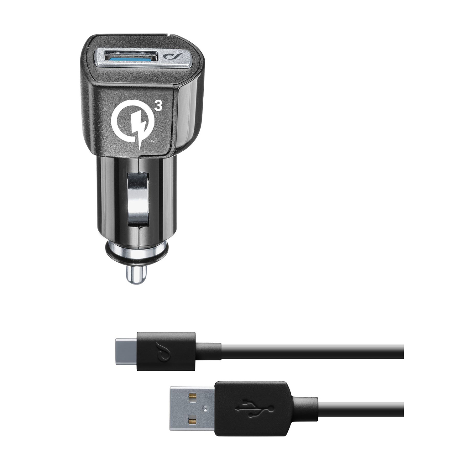 Caricabatterie Auto Cellular Line Kit caricabatterie auto