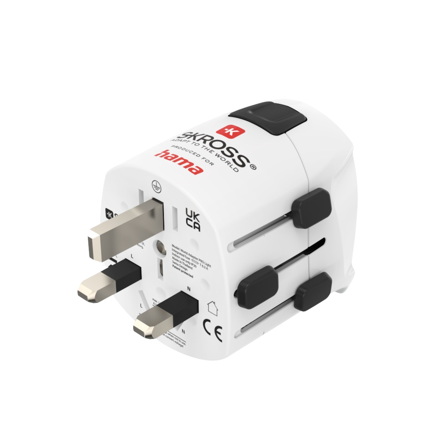 HAMA Adaptateur de voyage Universel MUV Micro (223472)
